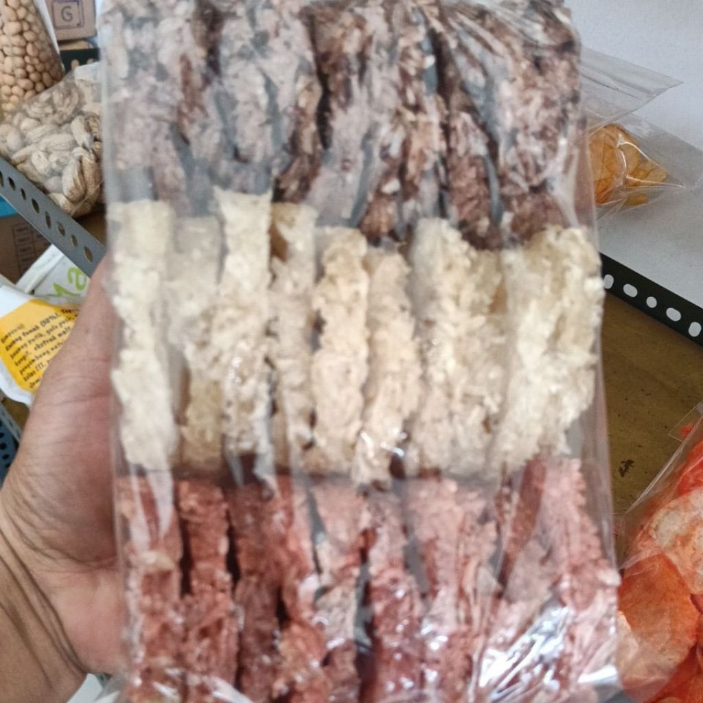 

Rengginang mix rasa 3varian rasa