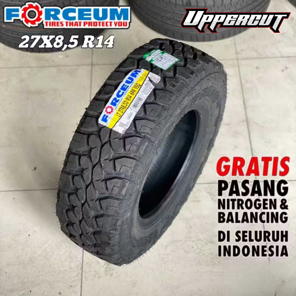 BAN MOBIL M/T 27 X 8,5 R14 FORCEUM M/T BAN CANGKUL BAN OFFROAD BAN TAHU