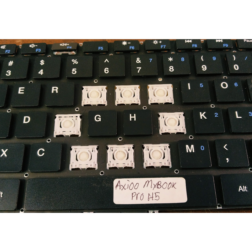 Tuts tombol keyboard Axioo Mybook Pro H5