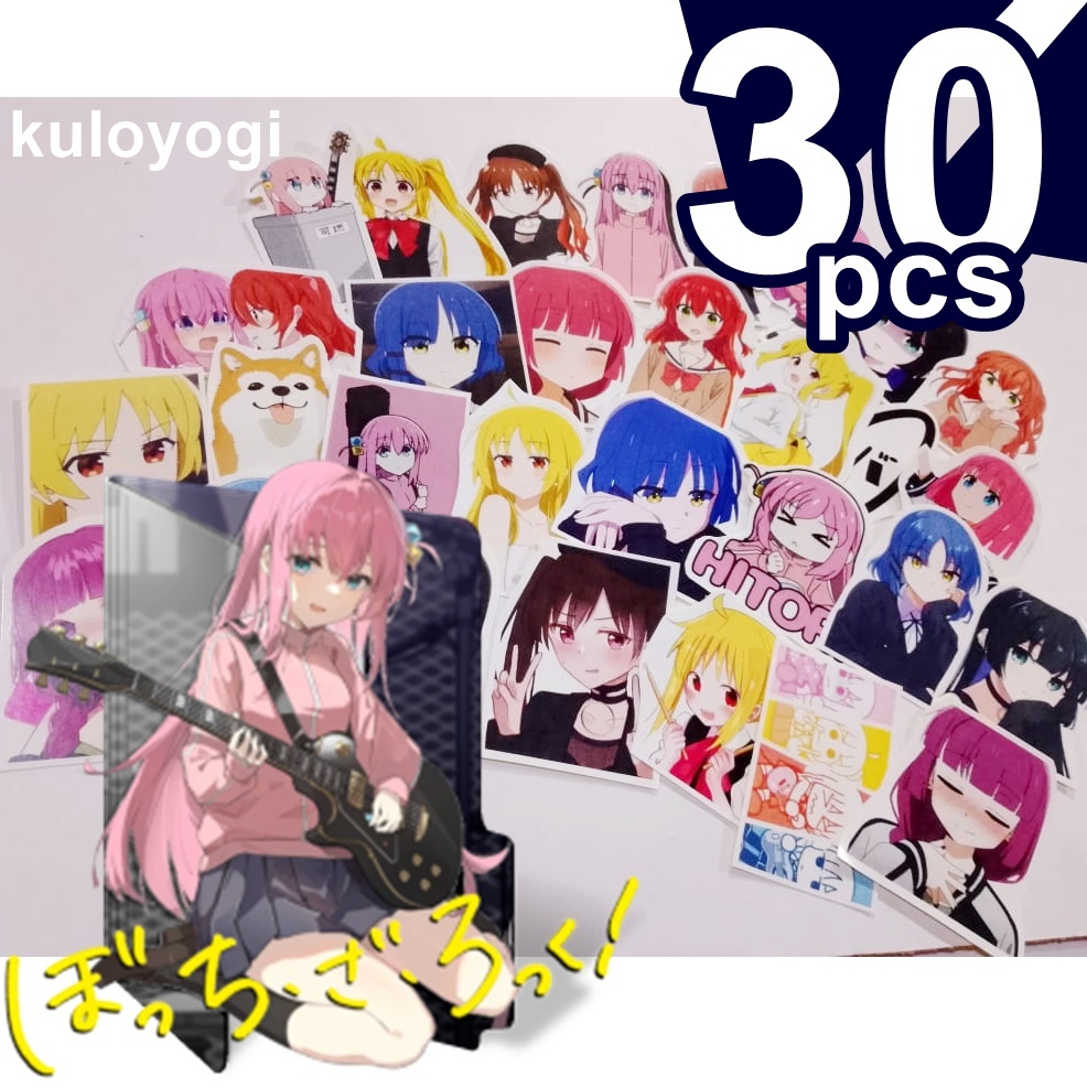 

Bocchi The Rock Sticker Pack 30pcs Hitori Gotou
