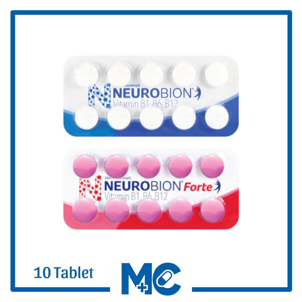 Neurobion, Neurobion Forte isi 10 Tablet - Mencegah & Mengobati Gangguan Saraf