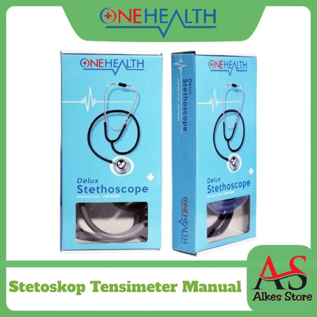 Tensi Aneroid  Tensimeter Manual OneHealt  Stetoskop  Tensimeter Manual Stetoskop