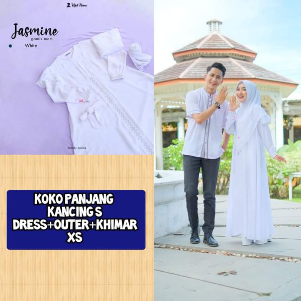 READY STOCK FAMSET JASMINE ORIGINALBY HASNA HIJAB