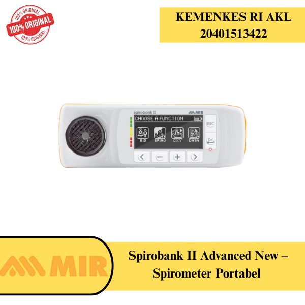 Spirobank II Advanced New – Spirometer Portabel