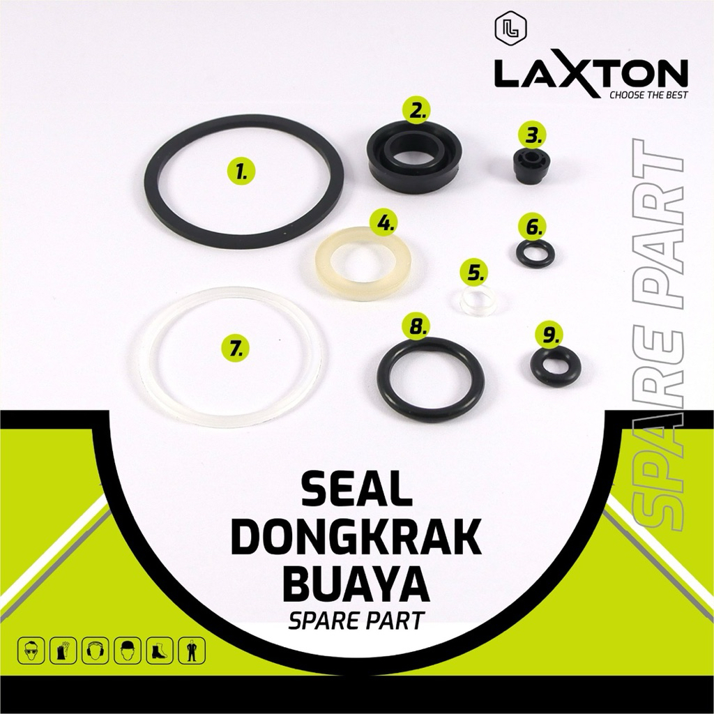 Seal dongkrak - o ring - dongkrak buaya 2 ton - karet seal dongkrak buaya 2 ton