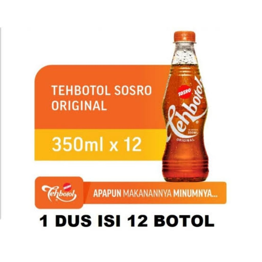 

Teh Botol Sosro 350ml 1 Karton isi 12pcs Khusus Instant / Sameday