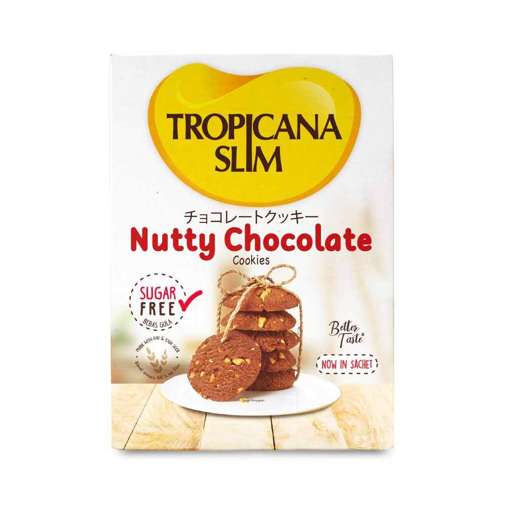 

TROPICANA SLIM NUTTY CHOCOLATE COOKIES KTK 200 GR 749921002228