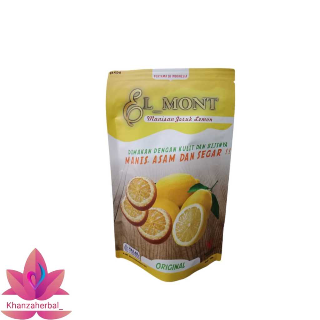 

El Mont Manisan Jeruk Lemon | Cemilan Sehat | Fresh Manis Asam Segar - 1000gr
