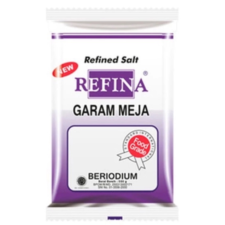 

REFINA GARAM HALUS 500 G/250 G - BUMBU DAPUR