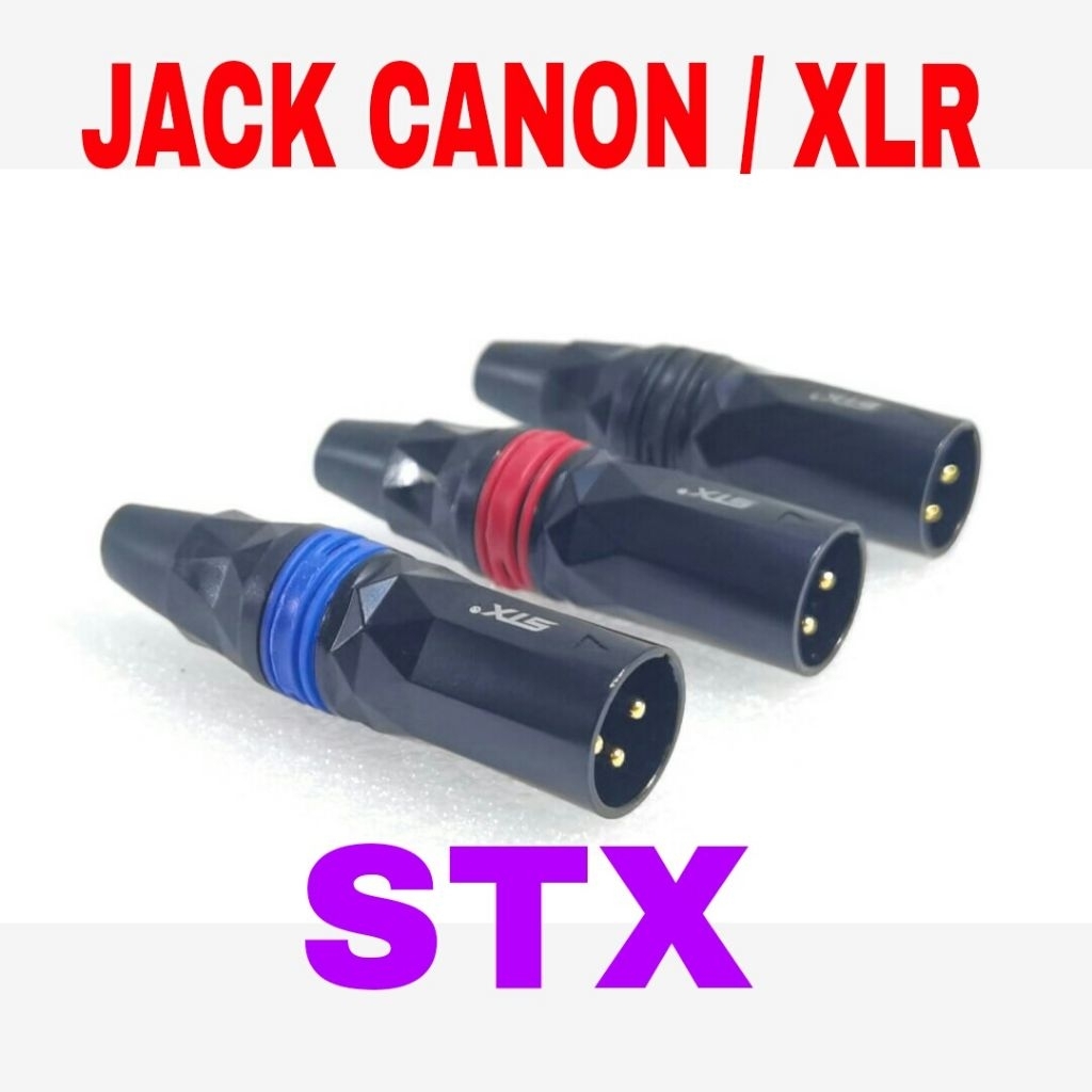 jack XLR STX original jack canon stx jek canon xlr jek mic