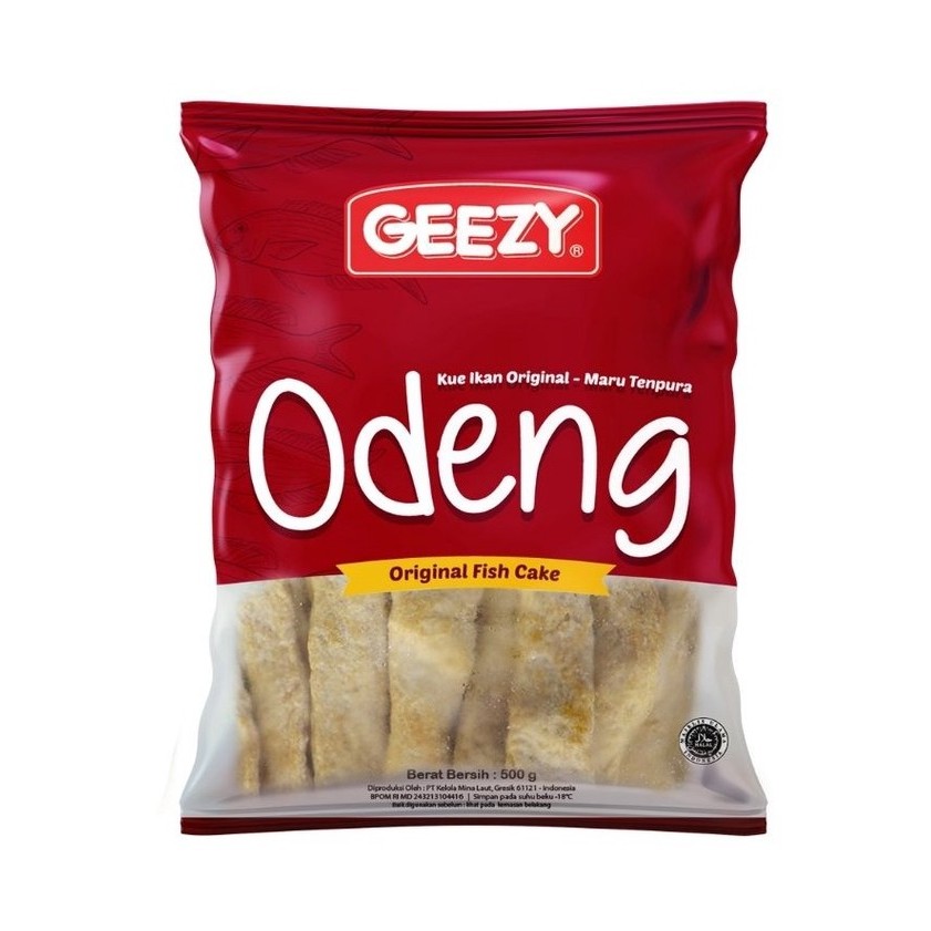 

Geezy odeng original fish cake 500 gr