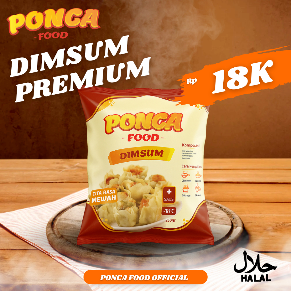 

Dimsum Ikan Premium 250gr – Frozen Food Halal Siap Kukus/Goreng | Camilan Beku Praktis
