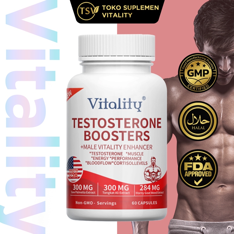 Testosteron / Booster pria tahan lama testosteron menjaga tubuh selalu fit tradisional Kuat Pada Tub