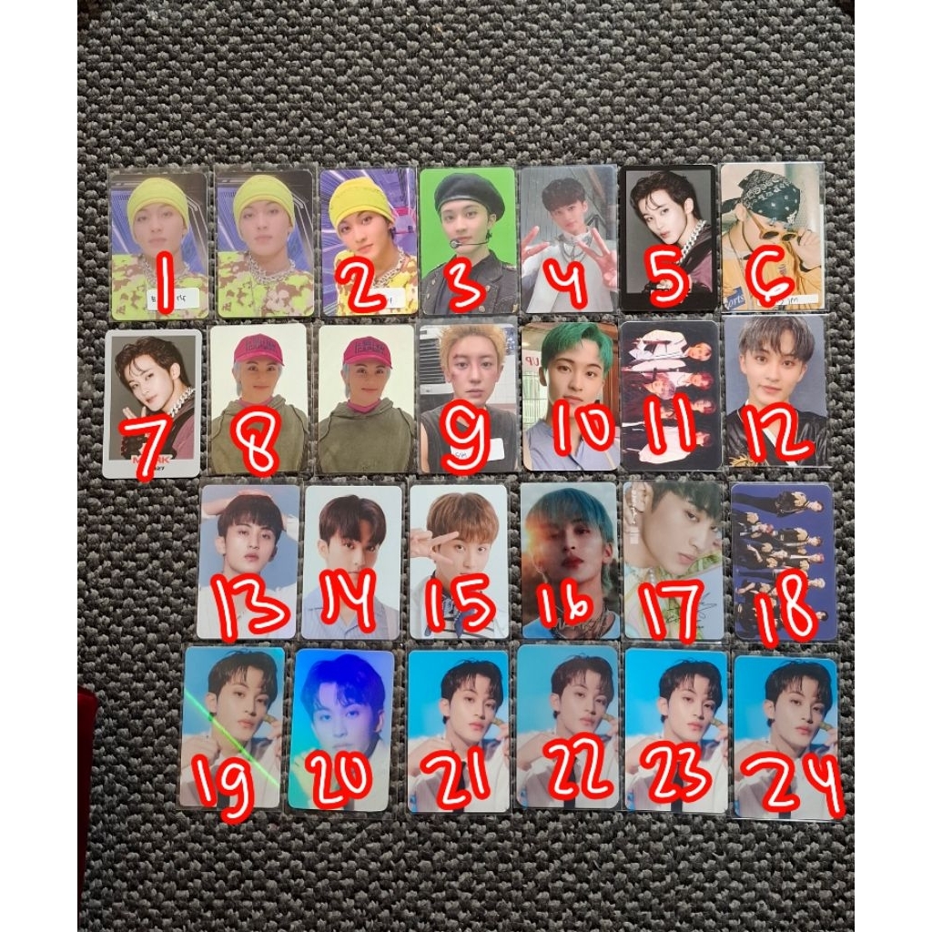 photocard murah mark lee nct 127 dream smstore sealed sg23 ktown limited golden age dfesta dcon acek