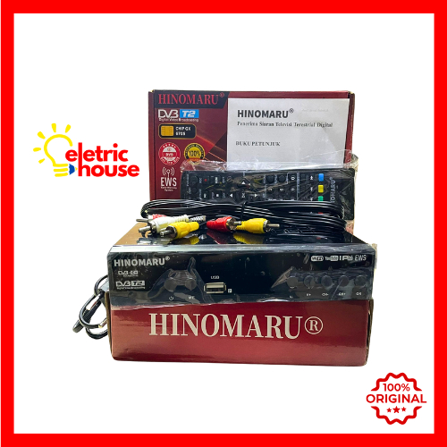 SET TOP BOX DIGITAL HINOMARU / STB RECEIVER TV DIGITAL MURAH HINOMARU
