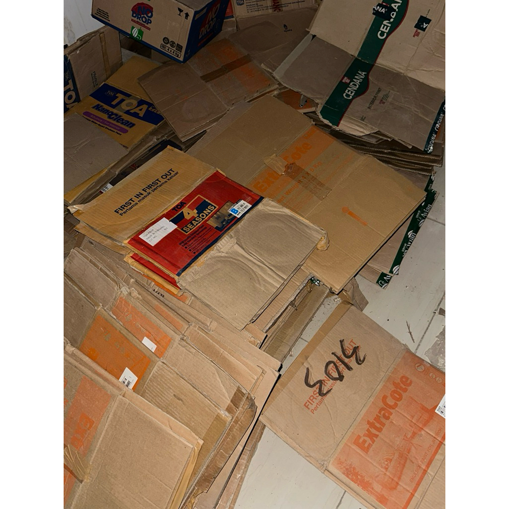 

Kardus packing tambahan