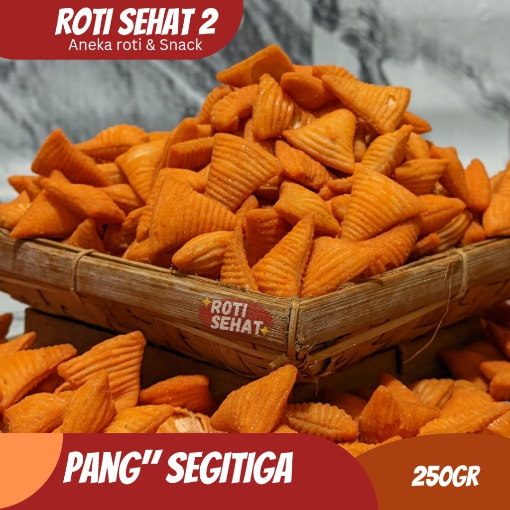 

PANG PANG SEGITIGA / PANG PANG MANIS / CEMILAN PANG PANG / PANG PANG MANIS PEDAS / SNACK PANG PANG