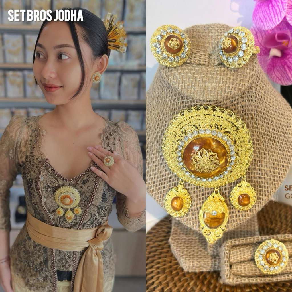 STARLIGHT BALI - Set Bros Jodha Premium / Set Alpaka / Bros Kebaya / Aksesoris Bali
