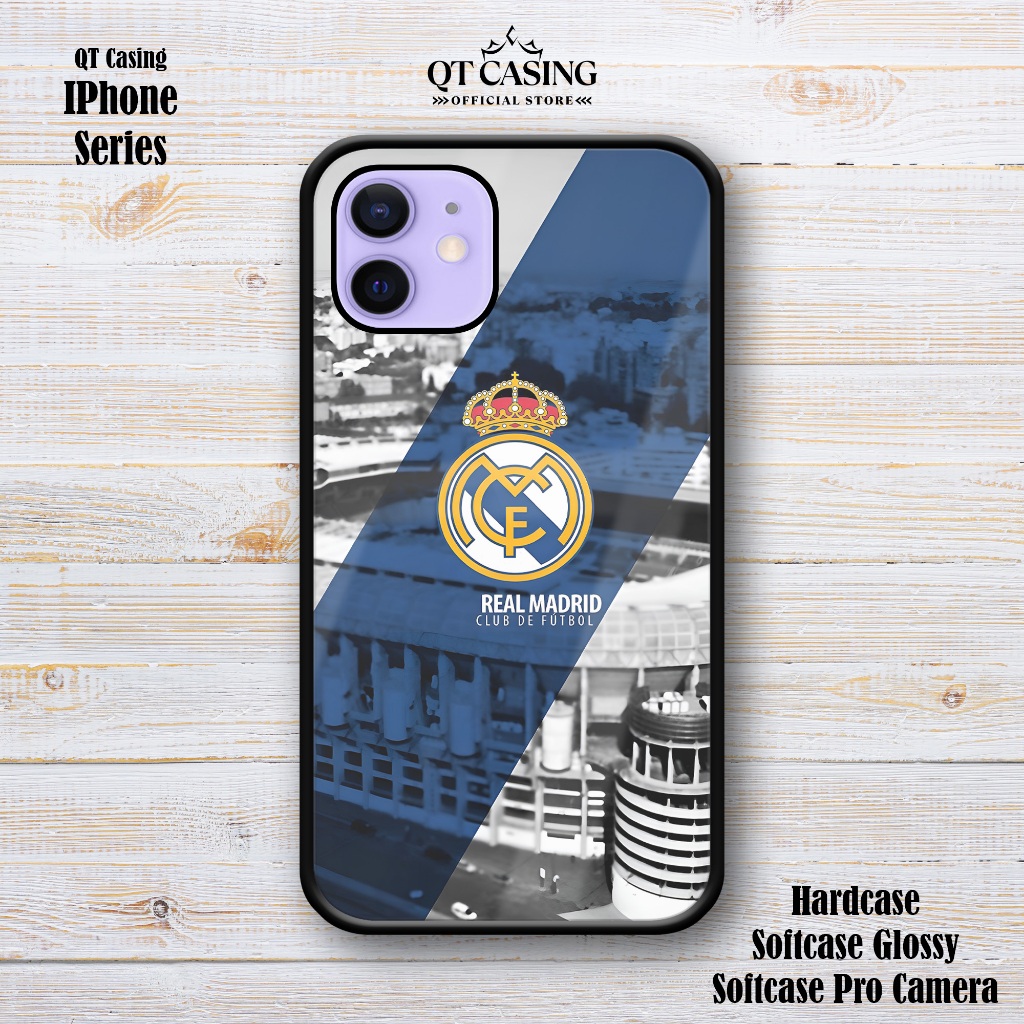 Case For IPhone 6 6S 6+ 6S+ 7 8 7+ 8+ X XS XR XS Max IP 11 – Softcase Pro Camera Club Bola - Silikon