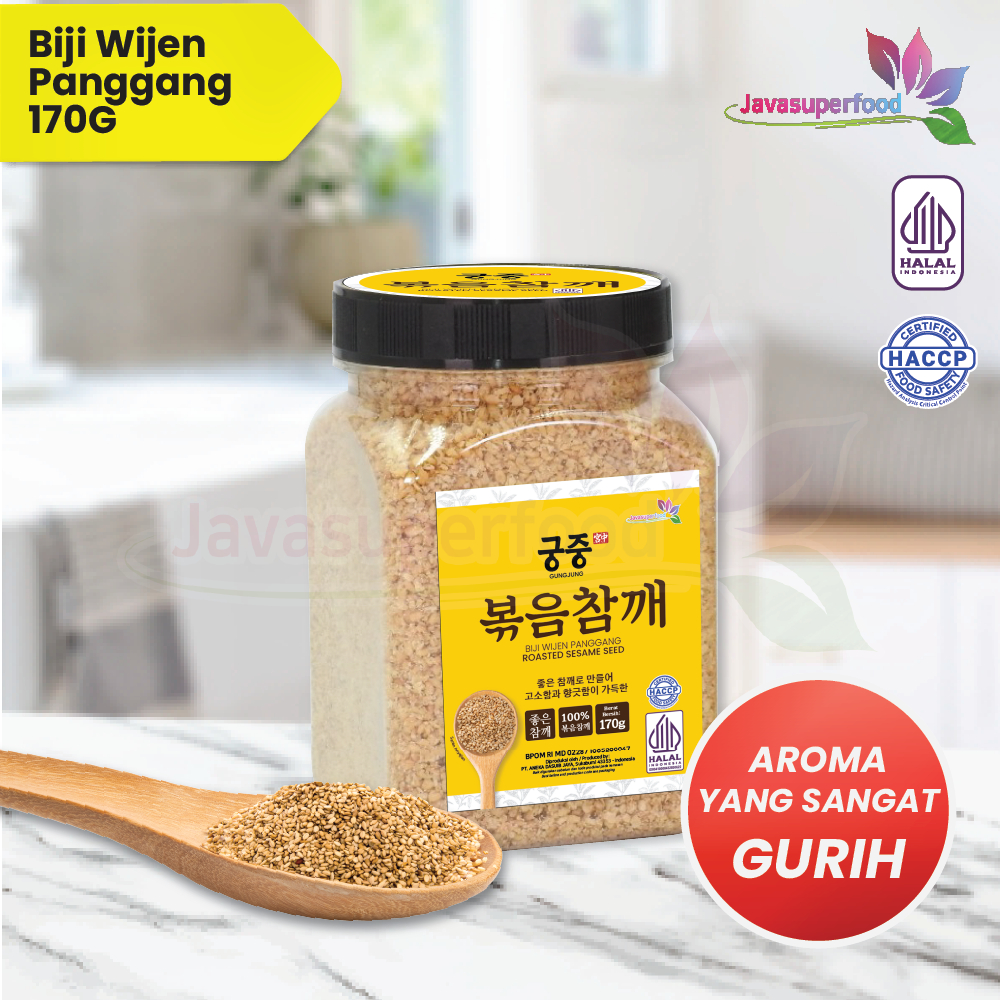

BIJI WIJEN PANGGANG / SESAME SEEDS ROASTED 170g