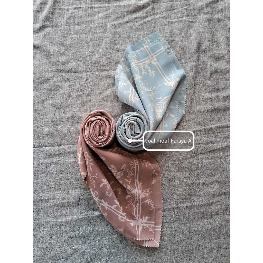 HIJAB SEGIEMPAT VOAL MOTIF KALEM || SEGI 4 FARSYA ADEEVA