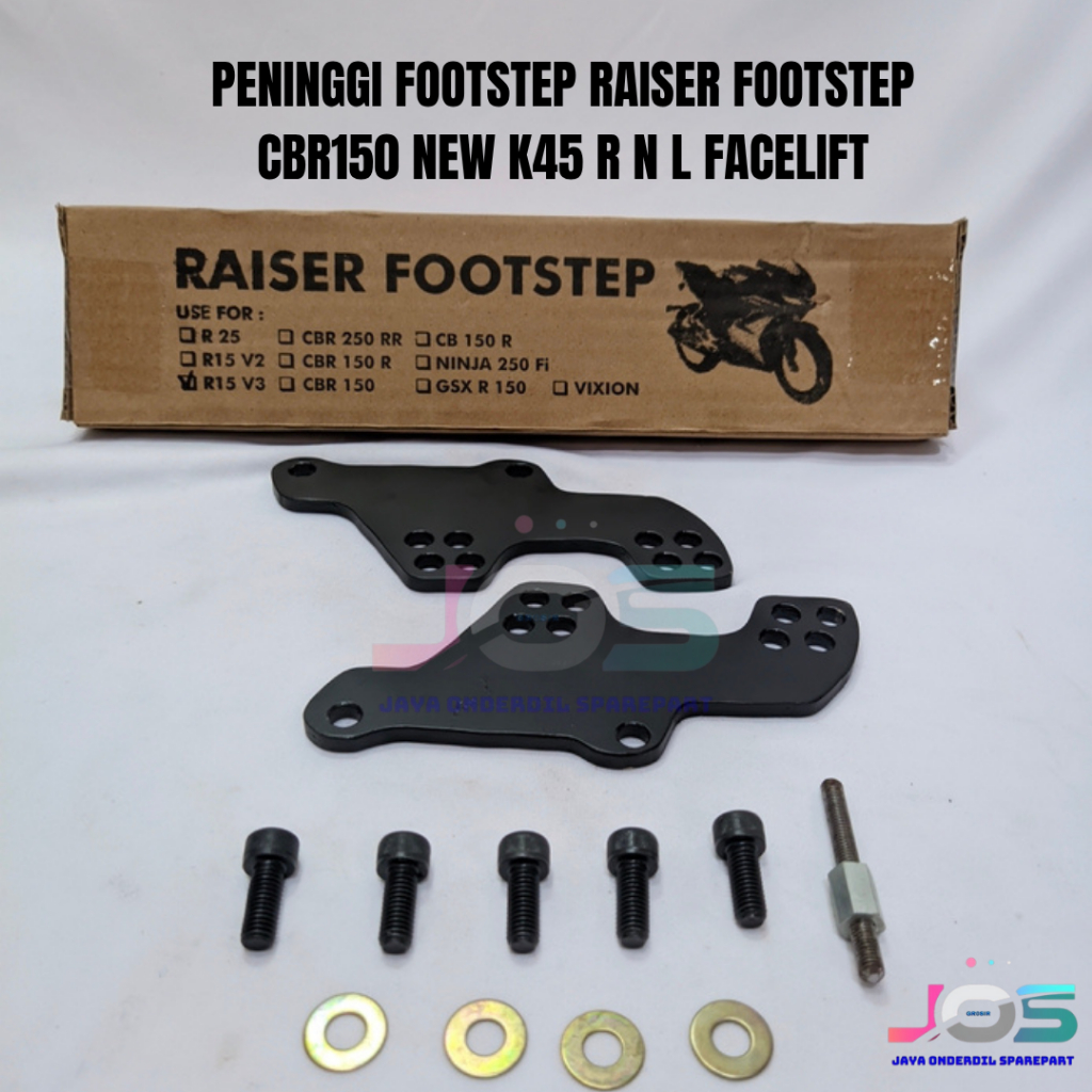 Raiser Footstep CBR 150R lokal Facelift K45N K45R L Peninggi Underbon Footstep CBR 150R facelift K45