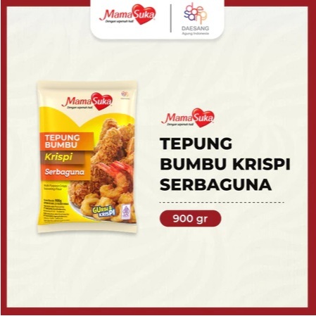 

MamaSuka - Tepung Bumbu Krispi Serbaguna 900 gr