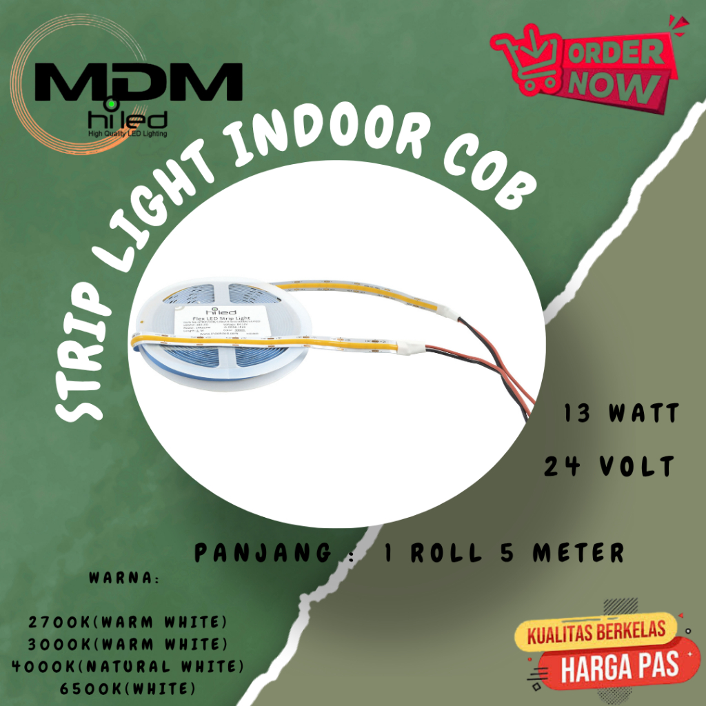 Lampu /LED Strip Hiled COB 24V DC