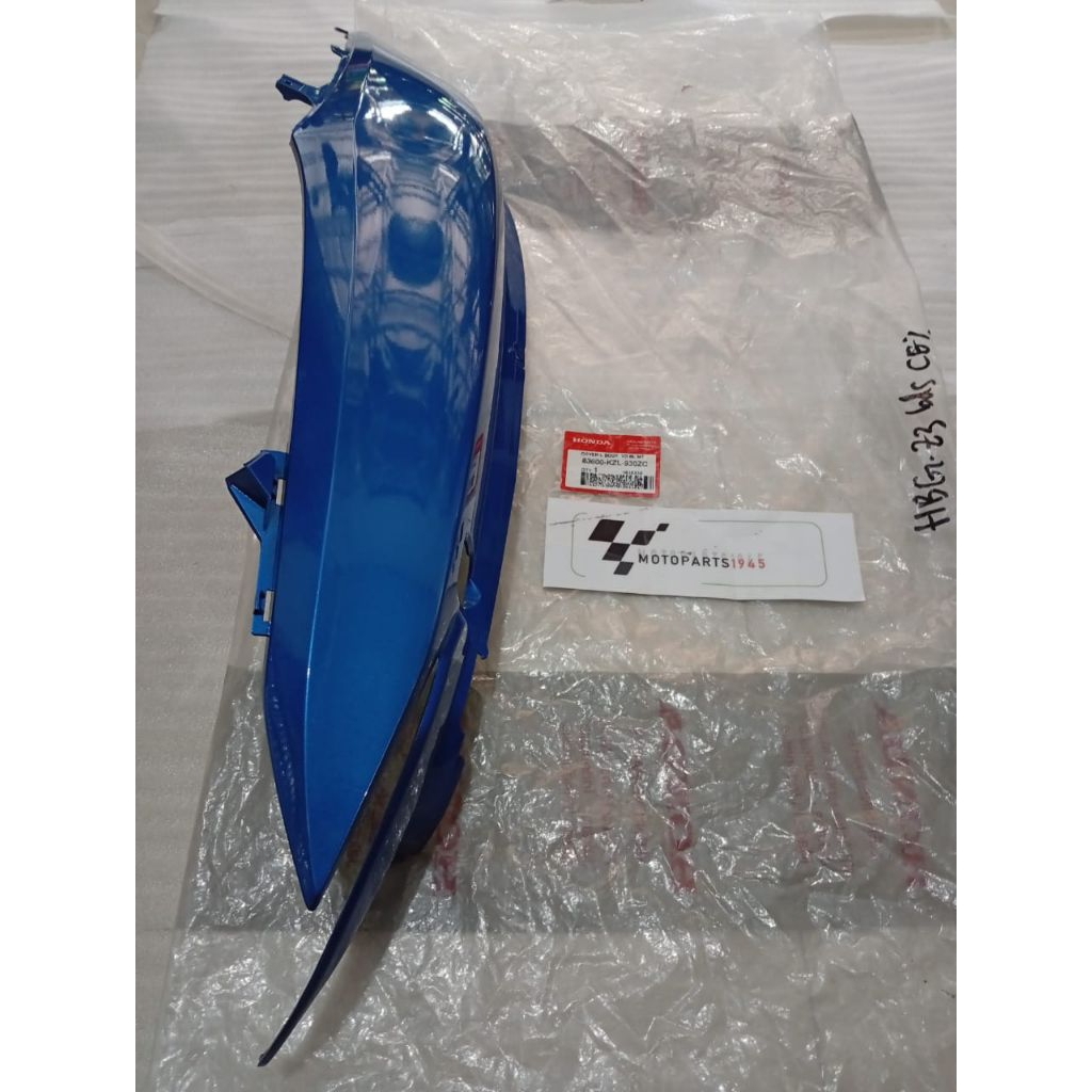 COVER BODY KIRI HONDA SPACY KARBURATOR BIRU ORI AHM