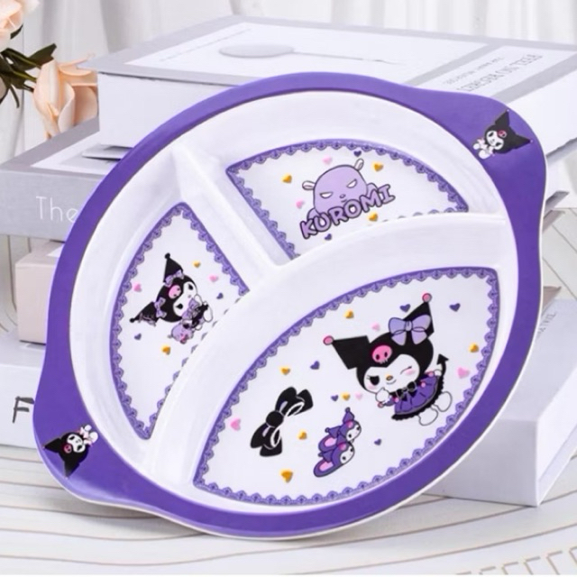 SERBA - piring melamin kuromi karakter lucu import