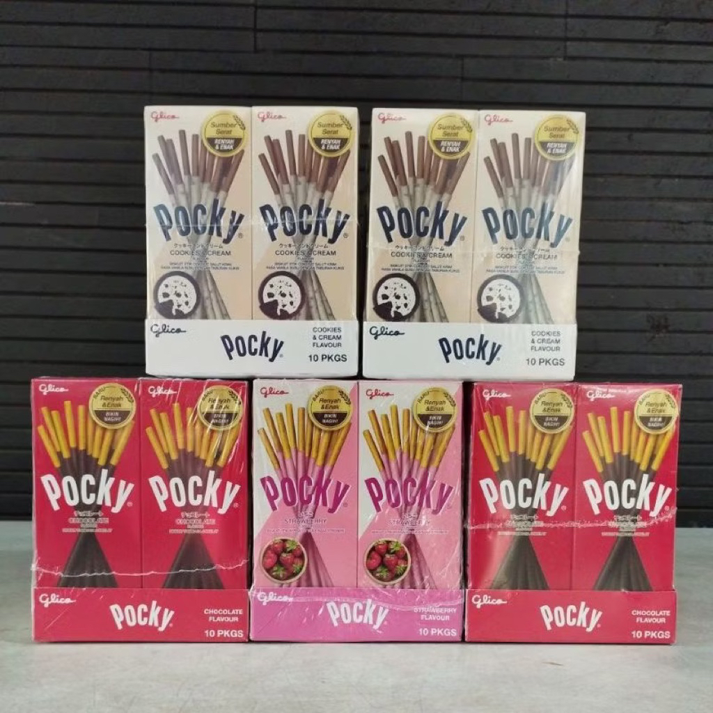 

Pocky - Snack jajan Chiki Stick Wafer Ecer Makanan ringan cemilan ulang tahun
