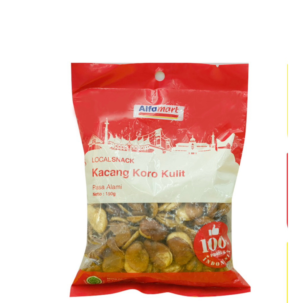 

Alfamart Kacang Koro Kulit 150 gram