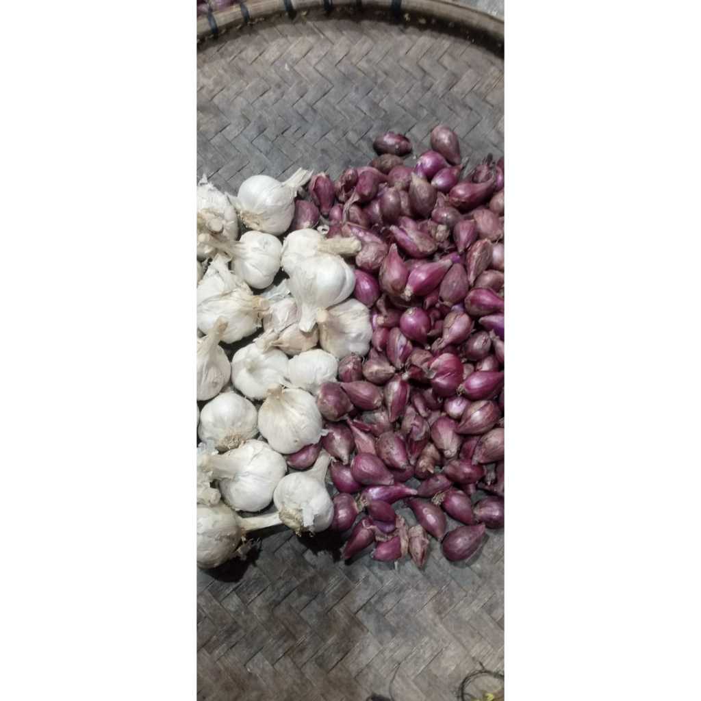 

Paket Hemat Ekonomis Bawang Merah Bawang Putih 100 Gram Fresh