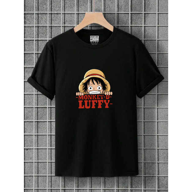 Kaos Monkey D. Luffy- Luffy Hitam
