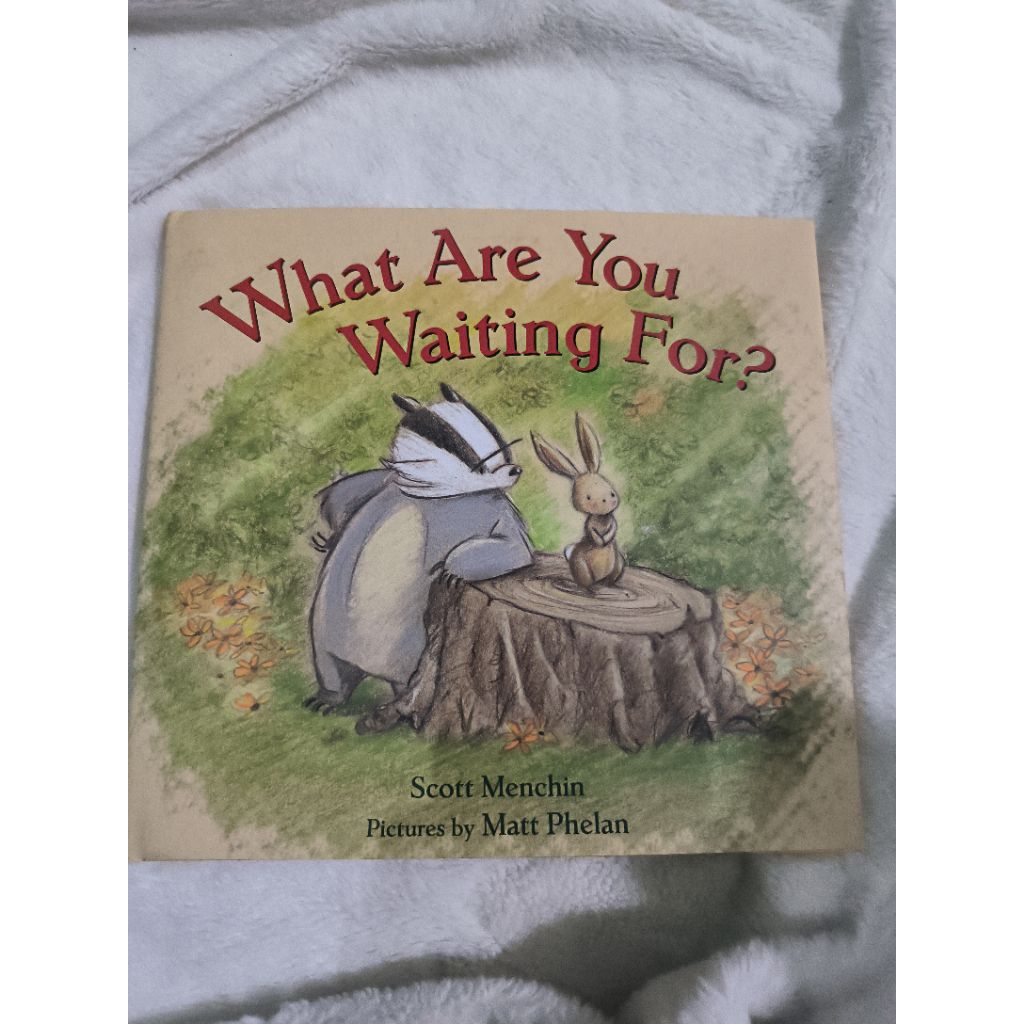 (Preloved) What are you waiting for? (Children book)