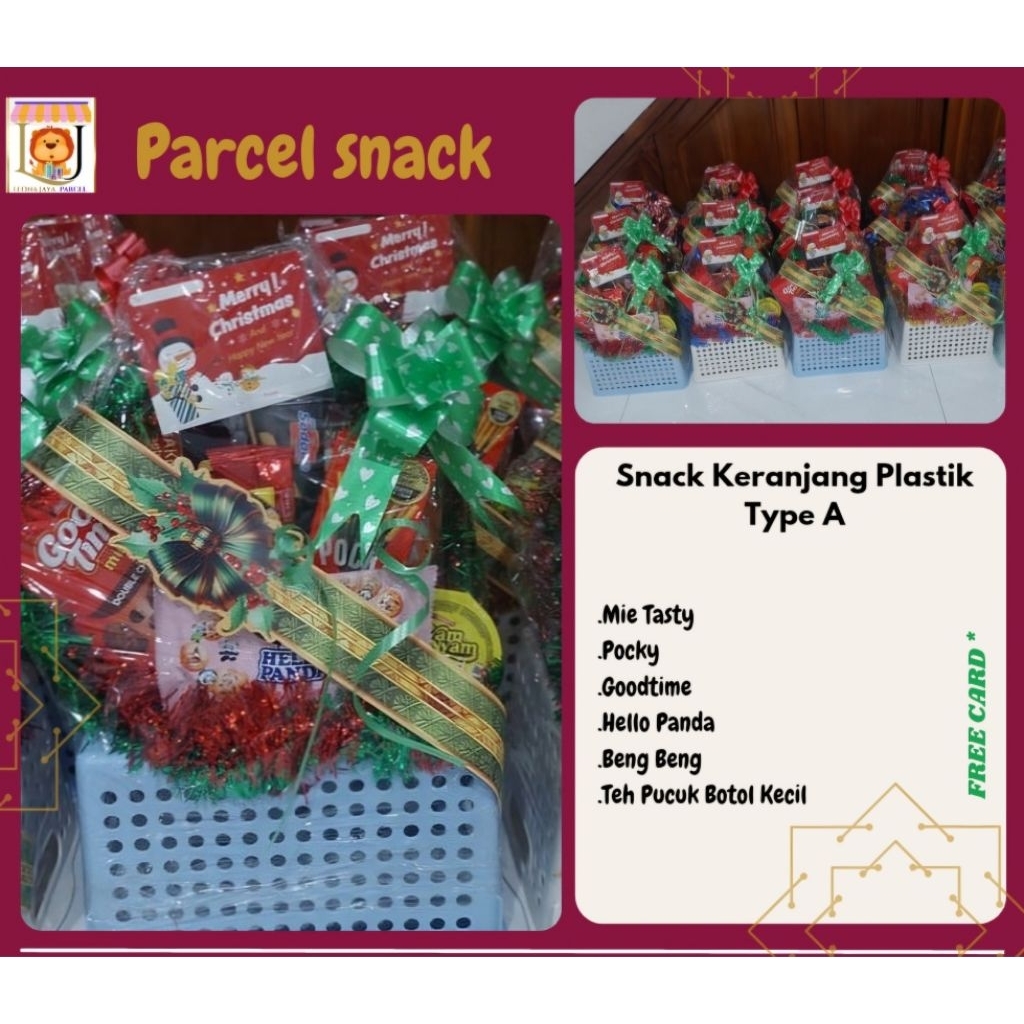 

LJ Parcel Snack Keranjang Plastik Type A