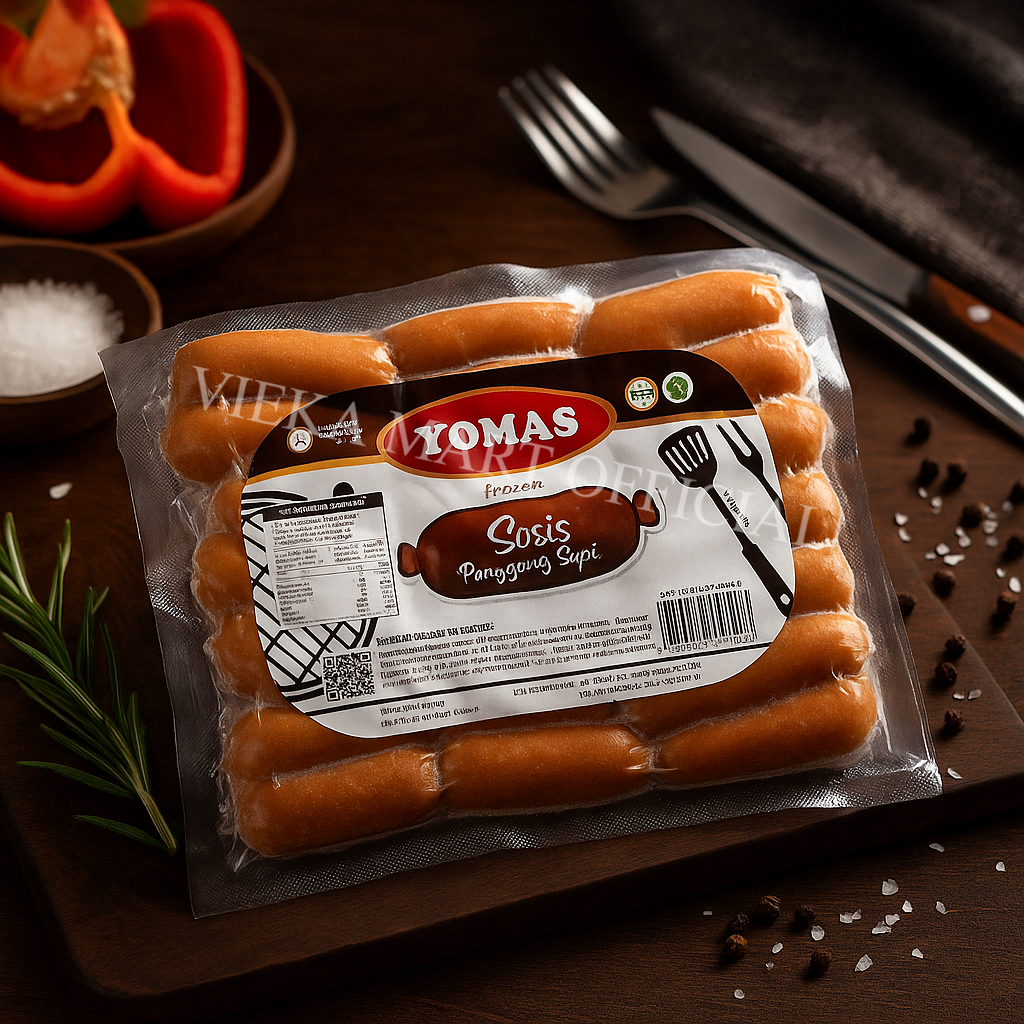 

Yomas Sosis Beef Cocktail 500gram