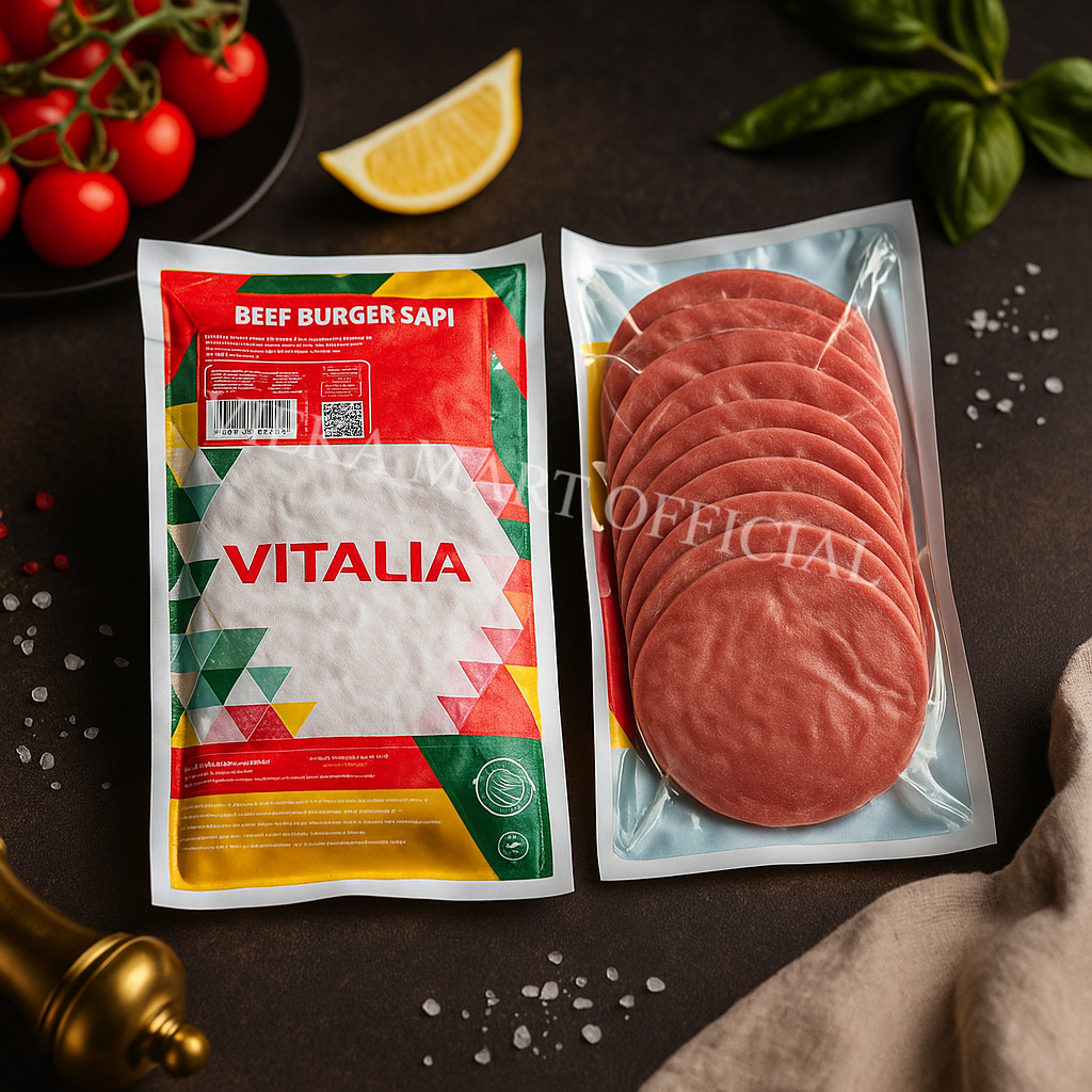 

Vitalia Beef Burger isi 10 pcs 250g