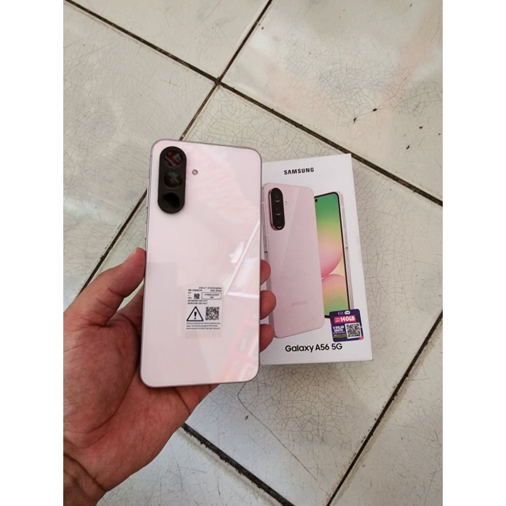 Samsung A56 5G 8/256GB second garansi aktif