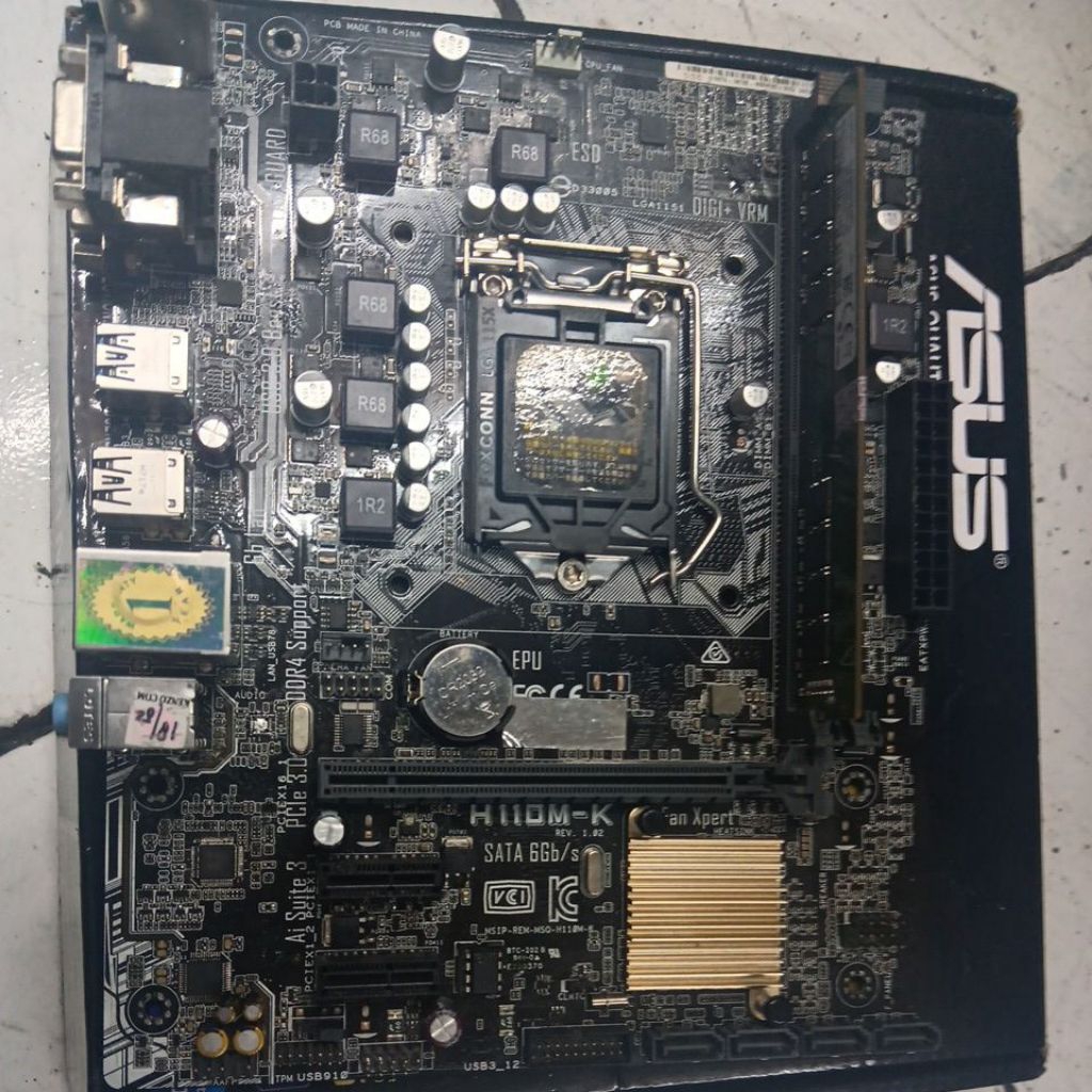 mobo h110 +ram
