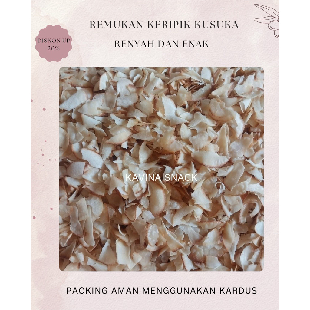 

Remukan keripik kusuka 1kg