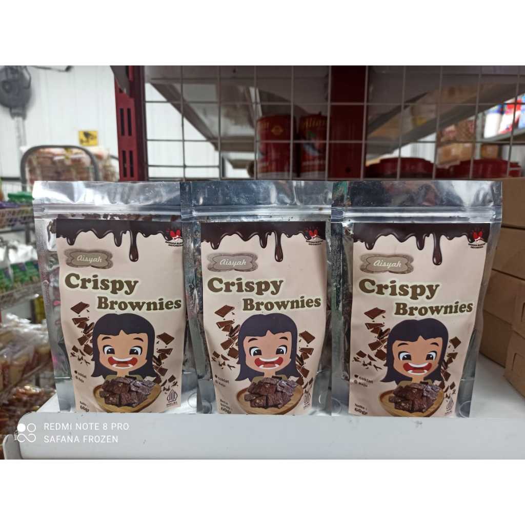 

Brownies crispy ~ Renyah Rasa Cokelat| Snack Enak dan Halal