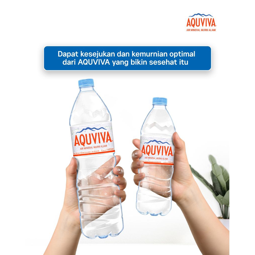 

Air Mineral AQUVIVA 700ml dan 250ml