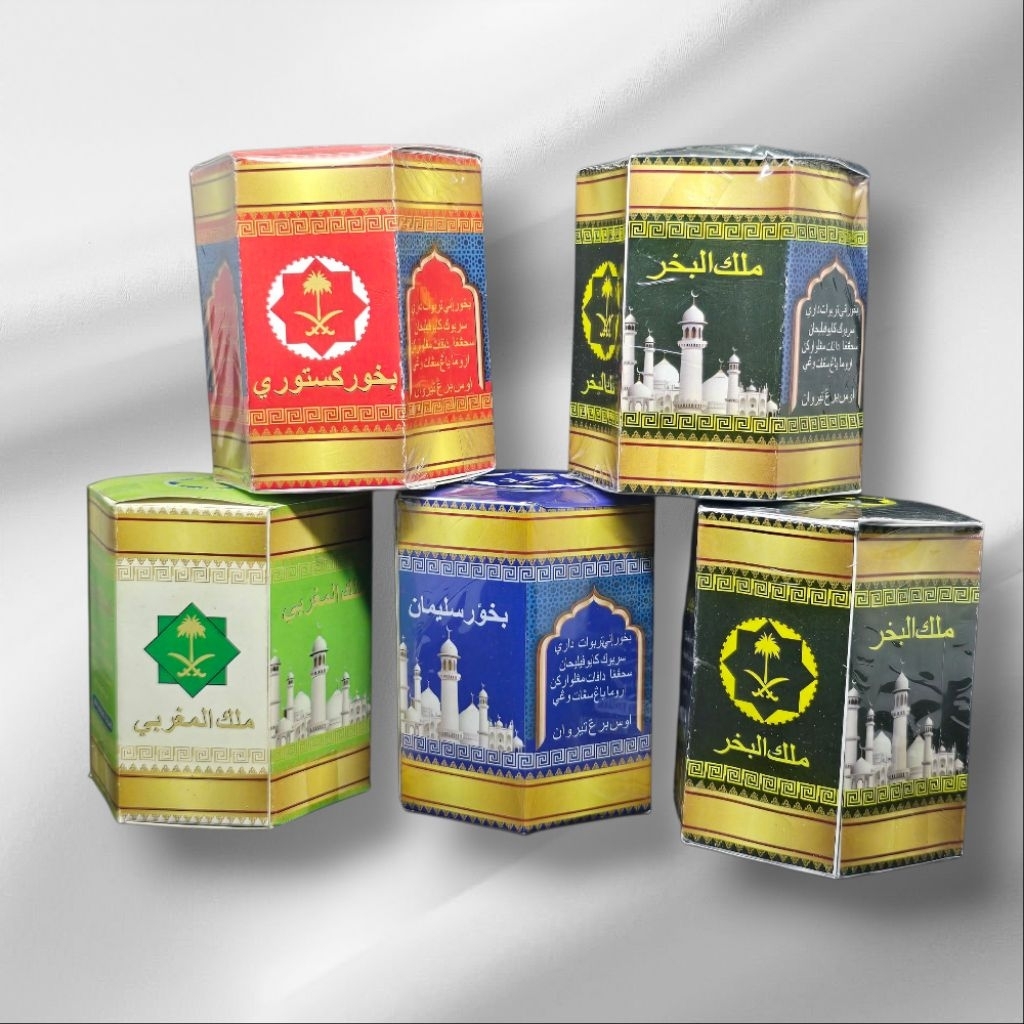 Buhur bukhur sulaiman magribi malikul buhur aroma mantab bubur segi enam box lebih besar