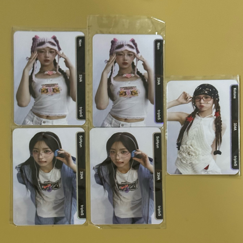 tripleS objekt - visionary vision D334A - photocard triples