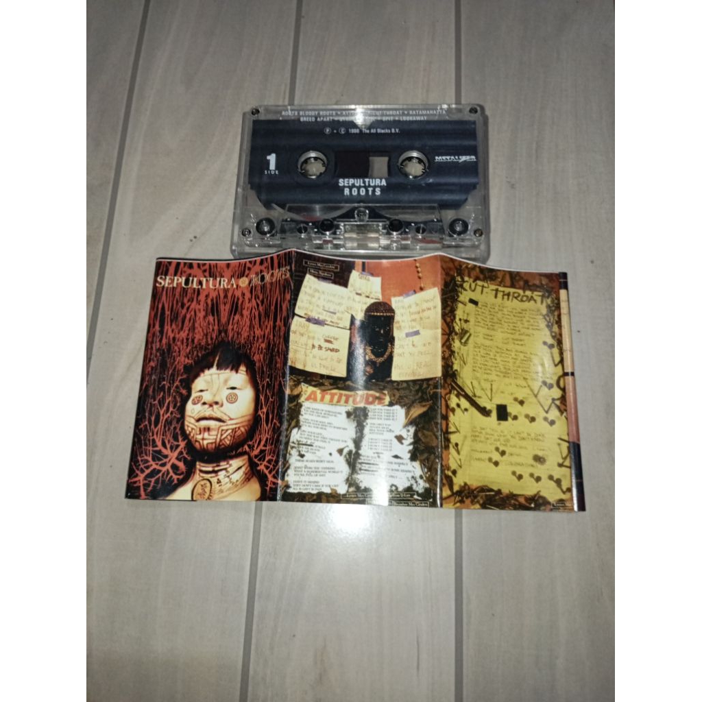 kaset pita Sepultura roots
