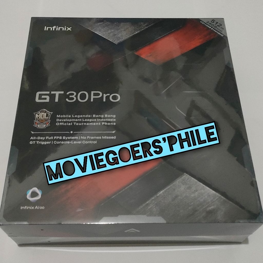 INFINIX GT 30 PRO DARK FLARE (12/512GB) GIFT BOX EDITION BNIB SEGEL GARANSI RESMI INFINIX INDONESIA 