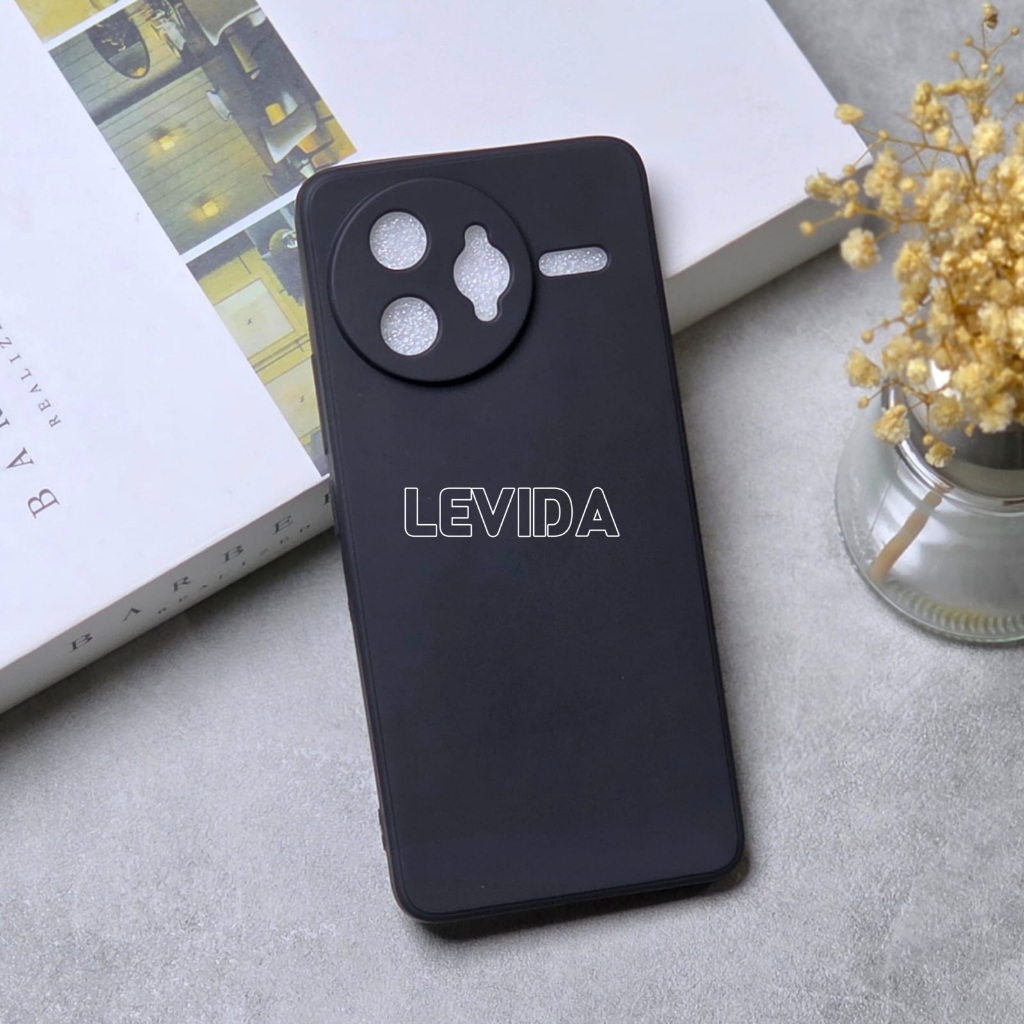 Poco F8 Pro Poco F8 Ultra Poco F7 Ultra Softcase Macaron Square Black / Case Square Black Edge Case 