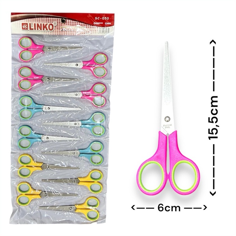 

KODE U7E 12 PCS GUNTING MURAH PANJANG STAINLESS STEEL GROSIR