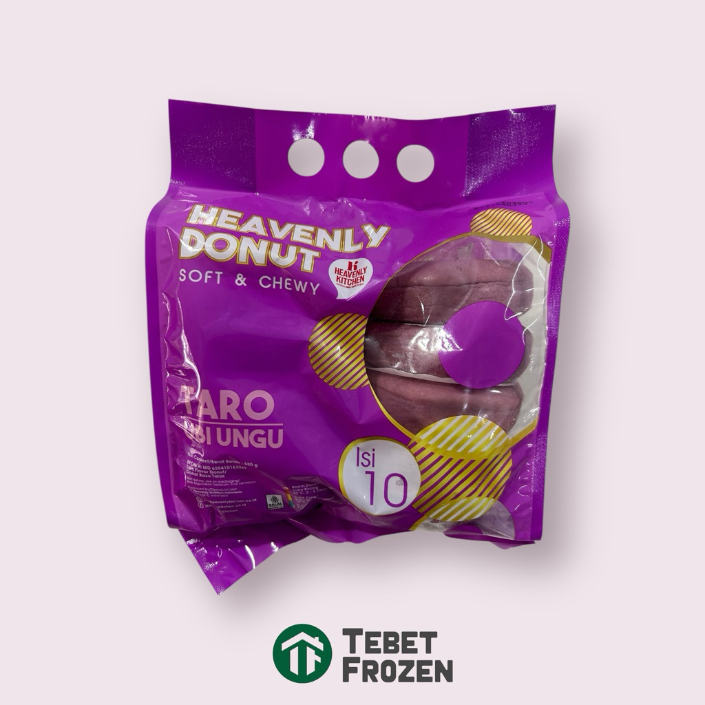 

HEAVENLY DONAT UBI UNGU ISI 10PCS - TEBET FROZEN